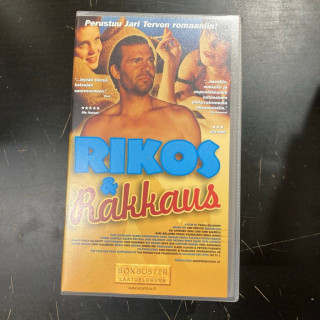 Rikos & rakkaus VHS (VG+/M-) -komedia-